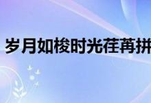 岁月如梭时光荏苒拼音（岁月如梭时光荏苒）