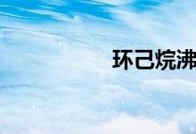 环己烷沸点（环已烷）