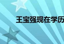 王宝强现在学历（王宝强什么学历）