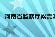 河南省监察厅梁嘉涛简介（河南省监察厅）