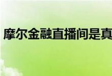 摩尔金融直播间是真是假（摩尔金融直播间）