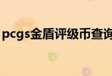 pcgs金盾评级币查询（金盾评级币怎样查询）