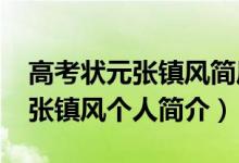 高考状元张镇风简历（1998年全国高考状元张镇风个人简介）