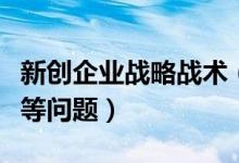 新创企业战略战术（新创企业在战略中存在( )等问题）