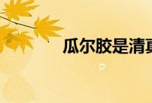 瓜尔胶是清真的吗（瓜尔胶）