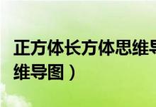 正方体长方体思维导图内容（正方体长方体思维导图）