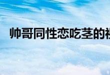 帅哥同性恋吃茎的视频（男生同性恋视频）