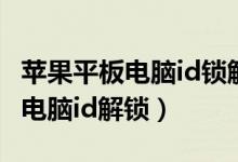 苹果平板电脑id锁解开大约多少钱（苹果平板电脑id解锁）