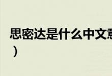 思密达是什么中文意思（韩语思密达什么意思）