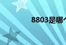 8803是哪个大学（8803）