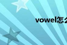 vowel怎么读（vowel）