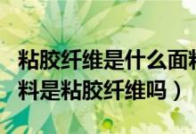 粘胶纤维是什么面料优缺点（rayon是什么面料是粘胶纤维吗）