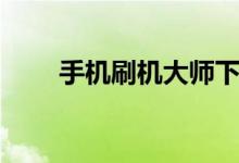 手机刷机大师下载（手机刷机大师）