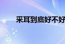 采耳到底好不好（采耳有什么好处）