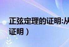 正弦定理的证明:从历史到教学（正弦定理的证明）