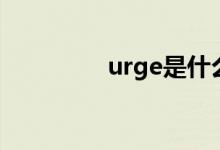 urge是什么意思(urge)