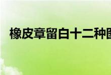 橡皮章留白十二种图片方法（橡皮章留白）