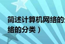 简述计算机网络的分类方法?（简述计算机网络的分类）