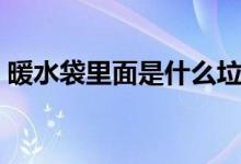 暖水袋里面是什么垃圾（暖水袋里面是什么）