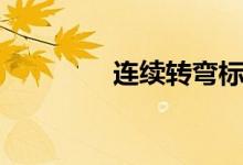 连续转弯标志（转弯标志）