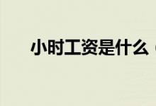 小时工资是什么(小时工资如何计算)