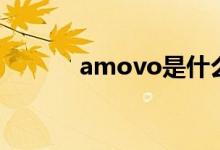 amovo是什么意思（amovo）