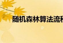 随机森林算法流程图（随机森林算法）