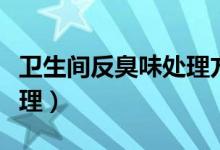 卫生间反臭味处理方法（卫生间反臭味怎么处理）