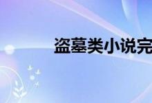 盗墓类小说完本（盗墓类小说）