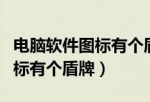 电脑软件图标有个盾牌怎么回事（电脑软件图标有个盾牌）