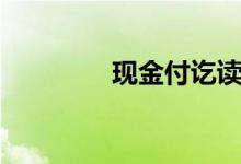 现金付讫读音（现金付讫）