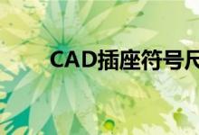 CAD插座符号尺寸（cad插座符号）