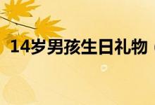 14岁男孩生日礼物（14岁的男孩下部近照）