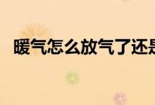 暖气怎么放气了还是不热（暖气怎么放气）