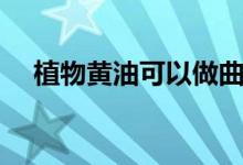 植物黄油可以做曲奇饼干吗（植物黄油）