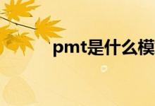 pmt是什么模式（PMT是什么）
