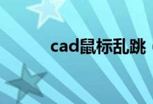 cad鼠标乱跳（cad中鼠标跳动）