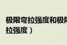 极限弯拉强度和极限弯拉应变（什么叫极限弯拉强度）