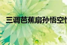 三调芭蕉扇孙悟空性格特点（三调芭蕉扇）