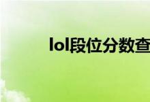 lol段位分数查询（lol段位查询）