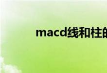 macd线和柱的关系（macd线）