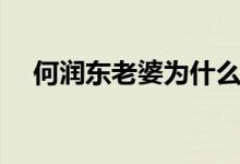 何润东老婆为什么不生子（何润东老婆）