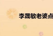 李晟敏老婆点赞（李晟敏老婆）