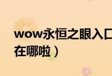 wow永恒之眼入口在哪（魔兽永恒之眼入口在哪啦）