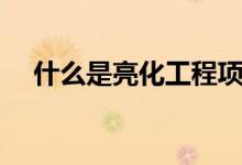 什么是亮化工程项目（什么是亮化工程）