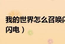 我的世界怎么召唤闪电鸟(我的世界怎么召唤闪电)