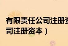有限责任公司注册资本实缴规定（股份有限公司注册资本）