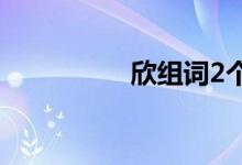 欣组词2个字(欣组词)