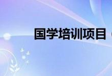 国学培训项目（国学培训有哪些）