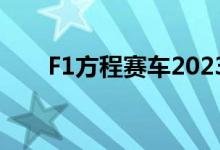 F1方程赛车2023下载（f1方程赛车）